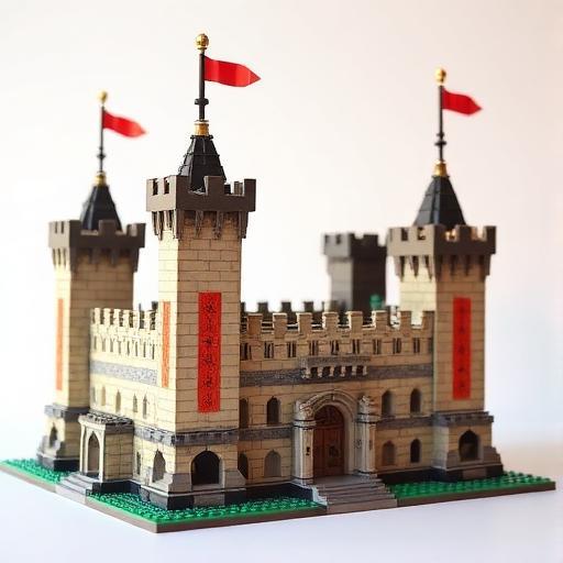 Medieval Fortress Masterpiece